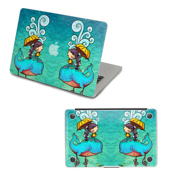 SkinAT 苹果笔记本MacBook外壳及底部保护贴膜 3M材料 奇幻之旅三 Pro 17
