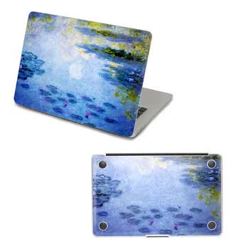 SkinAT 苹果笔记本MacBook外壳及底部保护贴膜 3M材料 睡莲 Air 13 2011款
