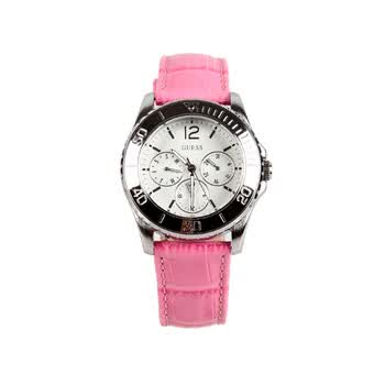 <em>GUESS</em> U95177L2 三眼女士<em>手表</em> 桃粉色【图片