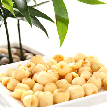 鼎福来 休闲食品 福建特产 莲心果原味罐装118g*3