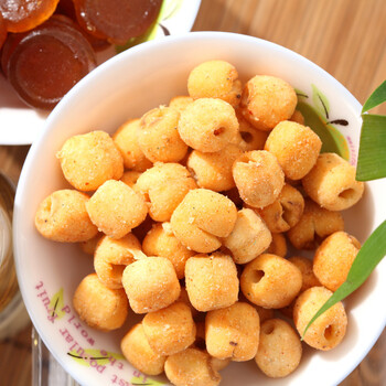 鼎福来 休闲食品 福建特产 热销零食 莲心果香辣味散装500*2