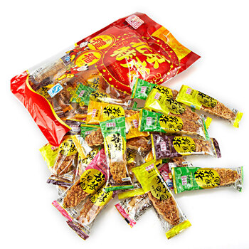 御食园北京特产休闲新京味系列之--茯苓果仁脆400g*2果粒非常多而且香脆，老少皆宜呦~~