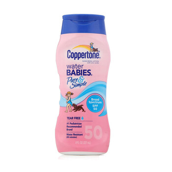 水宝宝Coppertone水嫩防晒乳SPF50儿237ML 新款