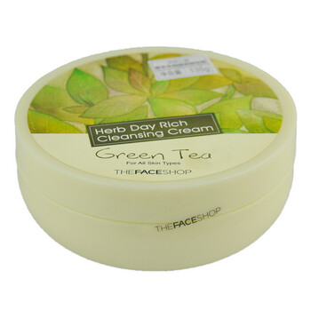 The face shop 草本丰润绿茶卸妆霜135g 卸妆乳