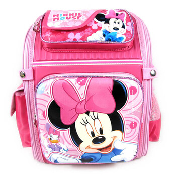 SM10086 Disney 迪士尼小学生减负书包 玫红