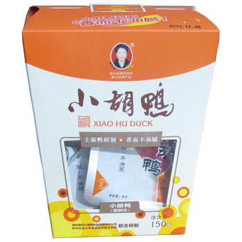 小胡鸭 全鸭分解 香脆味 小包装 T型礼盒150g*1