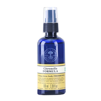 英国Neal's Yard Remedies NYR香茅防蚊虫喷雾100ml 清新提神驱蚊除臭消炎镇定