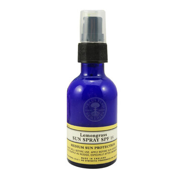 英国Neal's Yard Remedies NYR柠檬草防晒隔离喷雾(SPF15)50ml 隔离防晒清爽滋润镇定舒缓
