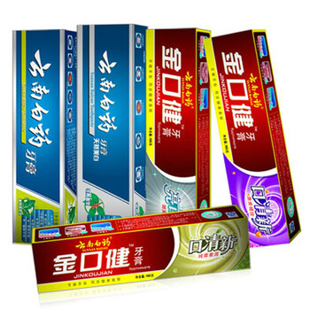 云南白药 五种口味特惠组合（纯青普洱105g+冬青135g+激爽橘玫105g+酷爽冬青105g+薄荷清爽100g）