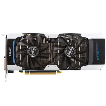 影驰(Galaxy)GTX670四星黑将D5 1006/6008MHz 2G/256bit DDR5 PCI-E显卡