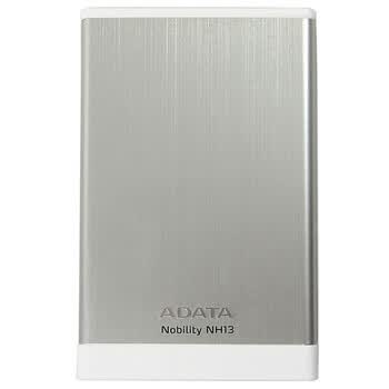 威刚（ADATA）NH13 USB3.0 移动硬盘 1TB 银色