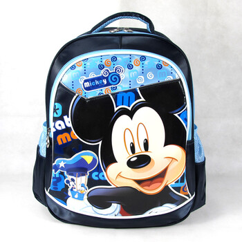 迪士尼/Disney SM11005 米奇米妮儿童双肩背包 学生书包 黑色