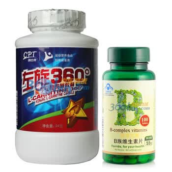 康比特魔芋左旋肉碱胶囊360粒送活力达VB100片