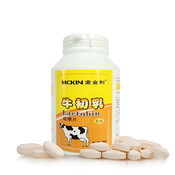 麦金利牛初乳片咀嚼片1000mg*100片