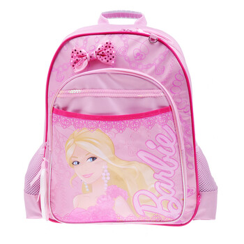 芭比/Barbie 粉红芭比儿童双肩背包 小学生减负书包 女孩多款 E款