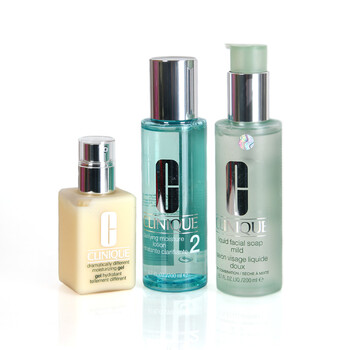 倩碧经典正装三部曲组合（洁面皂200ml+2号水200ml+有油黄油125ml）适合混合偏干性肌肤