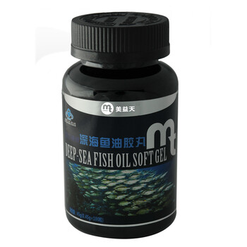 美益天 深海鱼油胶丸450mg×100粒