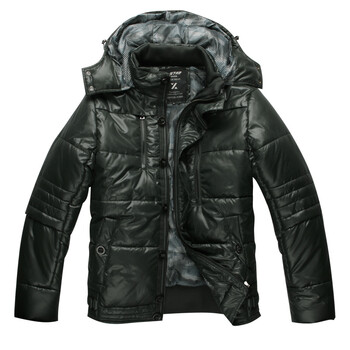 X-star克斯达 2011冬装带帽韩版修身保暖厚加大棉衣棉服STJG065KJ048 黑色 XXL