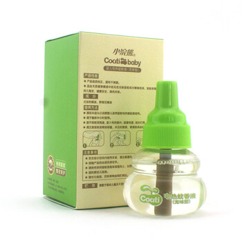 coati小浣熊 婴儿专用无毒电热驱蚊液（无味型）45ml