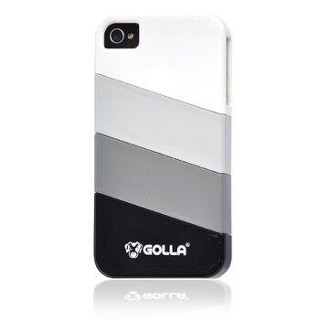 GOLLA 哆啦狗Phone 4 iPhone 4S手机保护套 炫色系列 黑色