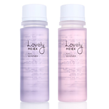 The Face Shop lovely 植物洗甲水温和无刺激紫色100Ml