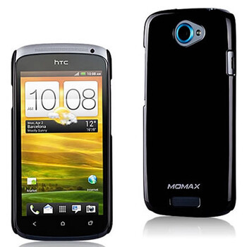 摩米士（MOMAX）HTC ONE S/Z520e/Z560e 超薄耀目光泽保护壳UV黑色 附送摩米士原厂液晶保护膜