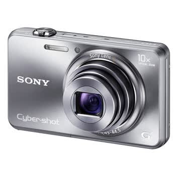 索尼（SONY） DSC-WX150 数码相机 银色（1820万像素 3寸液晶屏 10倍光学变焦 25mm广角）