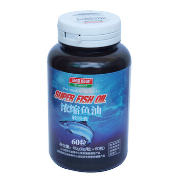 汤臣倍健 浓缩鱼油软胶囊 1000mg×60粒