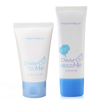 Tonymoly魔法森林亲密爱人护肤两件套泉润霜50ml 娇小棉花BB霜30g防晒 隔离 保湿补水 净肤 排毒