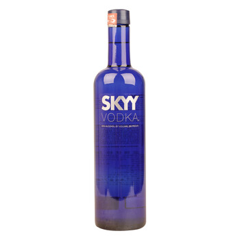 美国原瓶进口skyy vodka蓝天伏特加（原味）750ML