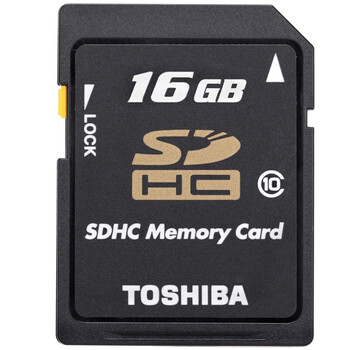 东芝（TOSHIBA）16GB SDHC高速储存卡（class10）