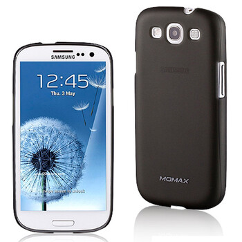 摩米士（MOMAX）三星 I9300 Galaxy S3 清透保护壳 黑色 附送摩米士原厂液晶保护膜