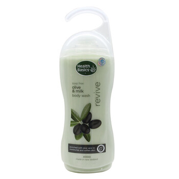 海丝蓓康Health Basics 牛奶橄榄沐浴乳 400ml