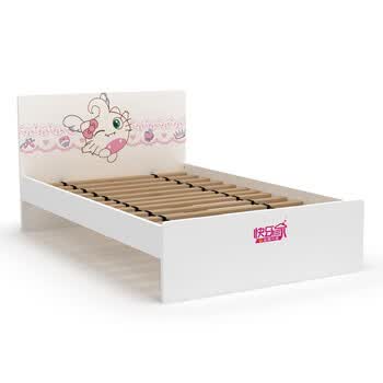 酷漫居 高档家具 麦咭小天使 儿童床 家具品牌 儿童家具 皮杰粉红 1.5米床