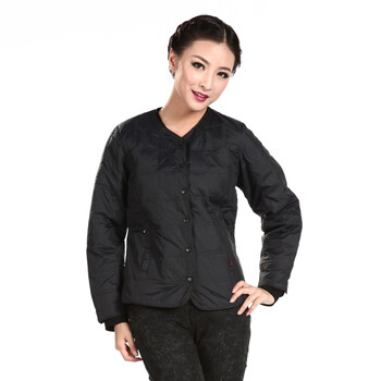 波司登羽绒服 女内穿休闲保暖内恤 百搭 BR2022 54A(兰上青) 170/92A(L)