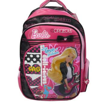 Barbie芭比 学生双肩背包 BBSG1209 新品惊喜直降！ 粉色