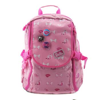迪士尼/Disney 芭比休闲书包 中小学生书包 高年级书包BL8023粉色 新品惊喜直降！ 粉色