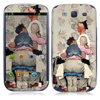 IdeaSkin 三星 I9300 Galaxy SIII / I9308 /I939 皮肤 纹身艺术家 外壳保护套皮贴膜 DCUD092179