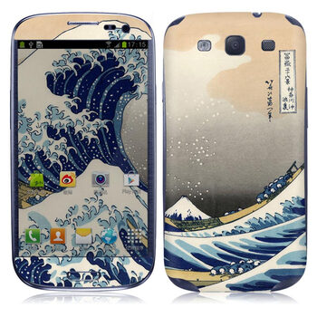 IdeaSkin 三星 I9300 Galaxy SIII/I9308/I939 皮肤 神奈川冲浪图 外壳保护套皮贴膜 DCUC812098