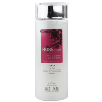 同仁草集 玫瑰精油美白润肤柔肤水 125ml