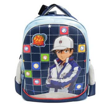 迪士尼/Disney 网球王子小学生双肩书包/卡通双肩包POT0949黑色 新品惊喜直降！ 藏青