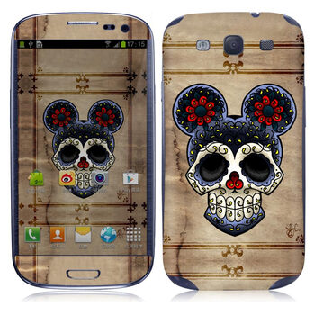 IdeaSkin 三星 I9300 Galaxy SIII/I9308/I939 骷髅米奇 外壳保护套皮贴膜 DCUC412032