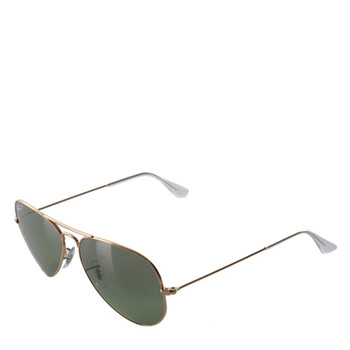 Ray-Ban 雷朋 3025/58-001/M4 中性双梁偏光太阳镜 金色镜架