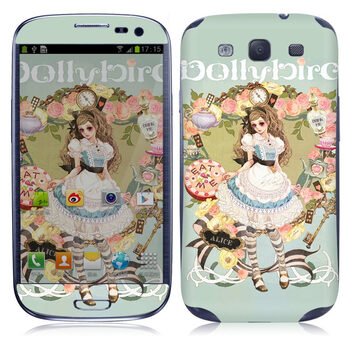 IdeaSkin 三星 I9300 Galaxy SIII/I9308/I939 爱丽丝多莉 外壳保护套皮贴膜 DCUC011866