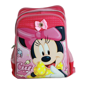 迪士尼 CL-M0374D 米奇小学生双肩书包 新品惊喜直降！ 玫红