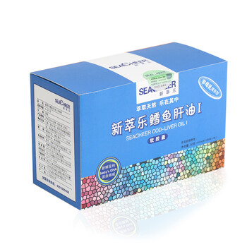 新萃乐 鳕鱼肝油Ⅰ非母乳 60粒