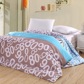 安意道床上用品160*210/180*220/200*230/220*240cm不等全棉单被套ZN05 二号被套 220*240cm