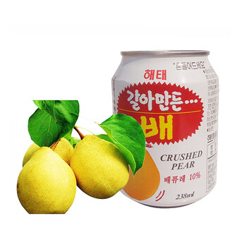 海太梨汁饮料 韩国进口食品 238ml*12