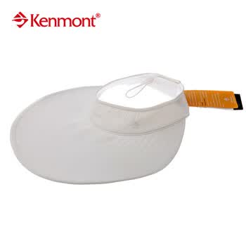 kenmont凯蒙特帽子春夏户外防晒防紫外线大沿女士遮阳帽子KM-0283 蓝色