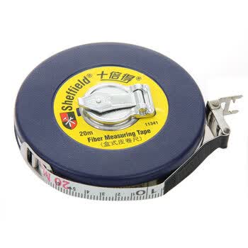 十倍得 盒式皮卷尺20M*13MM